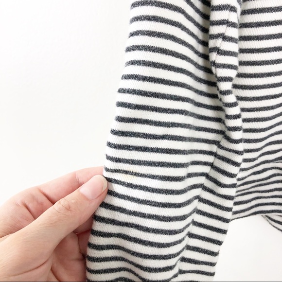 O’Neill Hooded Pocket Sweatshirt Striped Blue Sz M - Picture 5 of 6